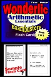 Wonderlic Test Prep Arithmetic Review--Exambusters Flash Cards--Workbook 2 of 3