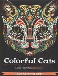 Colorful Cats: 30 Best Stress Relieving Cats Designs