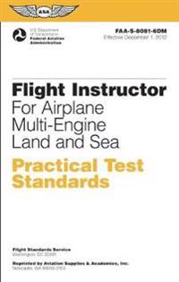 Flight Instructor Practical Test Standards for Airplane Multi-engine Land and Sea