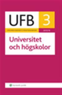 UFB 3 Universitet och högskolor 2015/16
