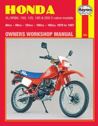 Honda XL/XR80, 100, 125, 185 and 200 2 Valve Models, 1978-87 Owner's Workshop Manual