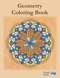 Geometry Coloring Book: Relaxing Coloring for Adults and Older Children with Colored Outlines and Appendix of Virtue Cards