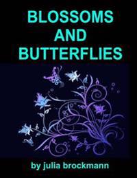 Blossoms and Butterflies: Coloring Book for Adults