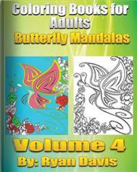 Coloring Books for Adults Butterfly Mandalas
