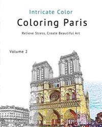 Coloring Paris: Volume 2 - Intricate Color: Relieve Stress, Create Beautiful Art
