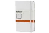 Moleskine Classic Notebook, Pocket, Ruled, White, Hard Cover