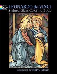 Leonardo Da Vinci Stained Glass Coloring Book
