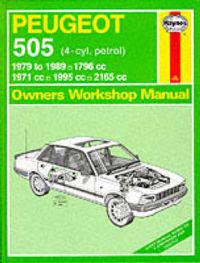 Peugeot 505 (Petrol) 1979-89 Owner's Workshop Manual