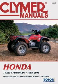 Honda TRX450ES/S 98-01/TRX450FE/FM 02-04 Foreman ATV