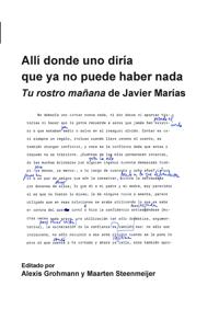 Alli Donde Uno Diria Que ya No Puede Haber Nada