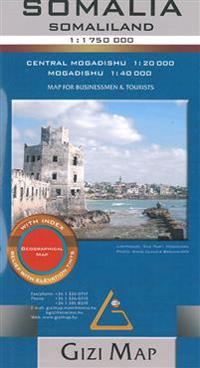 Somalia Geographical Map 1 : 1 750 000