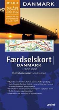 Danmark Faerdselkort 2014-2015