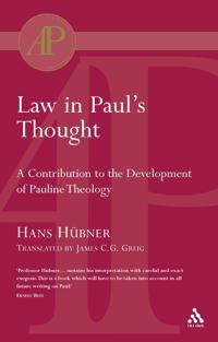 Law in Paul's Thought