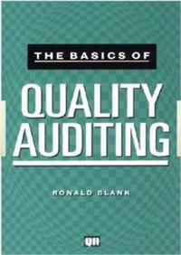 The Basics of Quality Auditing