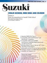 Suzuki Violin School, Vol 4: General MIDI Disk CD-ROM