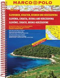 Slovenia/Croatia/Bosnia Marco Polo Road Atlas