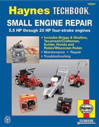 Small Engine Repair: 5.5 HP Thru 20 HP Four Stroke Engines