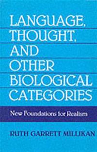 Language, Thought and Other Biological Categories