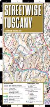 Streetwise Tuscany Map - Laminated Road Map of Tuscany, Italy: Folding Pocket Size Travel Map
