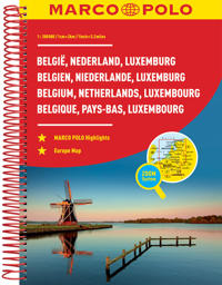 Belgium/Netherlands/luxembourg Marco Polo Road Atlas