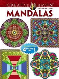 Creative Haven Mandalas Coloring Book