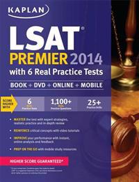 Kaplan LSAT Premier 2014 with 6 Real Practice Tests