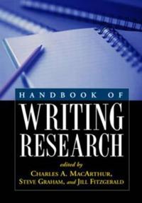 Handbook of Writing Research
