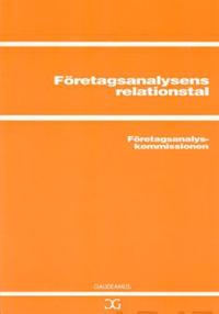 Företagsanalysens relationstal