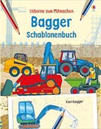 Bagger Schablonenbuch