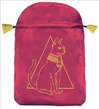 Egyptian Cat Satin Bag