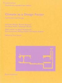 CLIMATE AS A DESIGN FACTOR