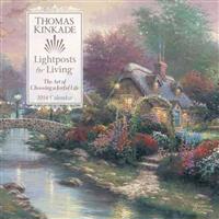 Kinkade Lightposts for Living 2014 Wall Calendar