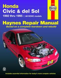 Honda Civic and Del Sol Automotive Repair Manual