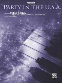 Party in the U.S.A.: Easy Piano, Sheet