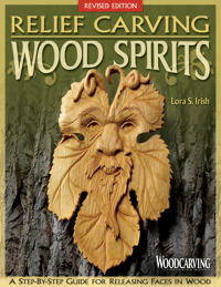 Relief carving wood spirits