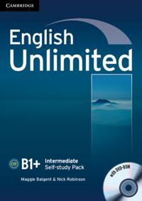 English Unlimited B1+ -Intermediate. Self-study Pack with DVD-ROM