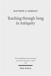 Teaching Through Song in Antiquity