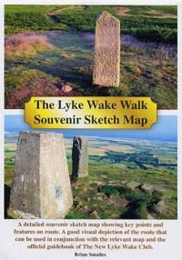 Lyke Wake Walk Souvenir Sketch Map