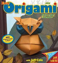 Easy Origami Fold-a-day 2014 Activity Box Calendar