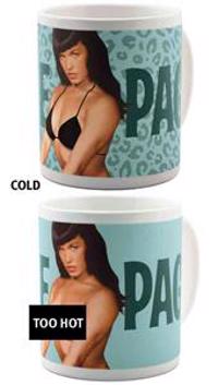 Bettie Page Color-Changing Mug