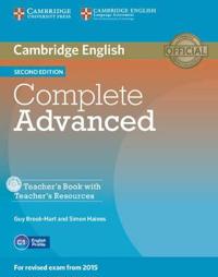 Complete Advanced Teacher's Book + Teacher's Resources Cd-rom