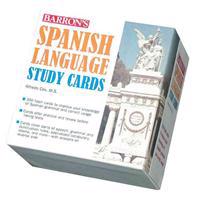Barron's Spanish Language Study Cards