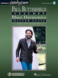 Paul Butterfield - Blues Harmonica Master Class: Book/CD Pack [With CD]