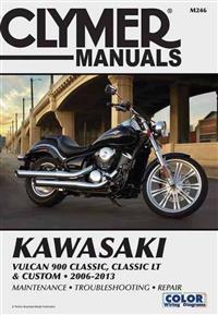Clymer Manuals: Kawasaki Vulcan 900 Classic, Classic LT & Custom, 2006-2013