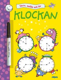Skriv, sudda och lär - klockan