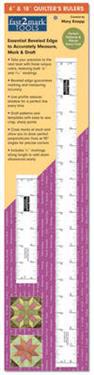 Fast2Mark 6-Inch & 18-Inch Quilter's Rulers