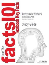 Studyguide for Marketing by Paul Baines, ISBN 9780199290437