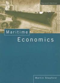 Maritime Economics: Second Edition