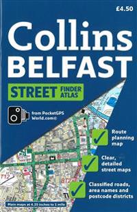 Belfast Streetfinder Colour Atlas