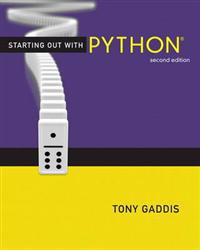 Starting Out with Python Plus MyProgrammingLab with Pearson Etext -- Access Card